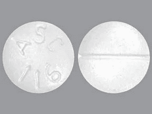 Closeup Image of Methadone 10mg tablet
