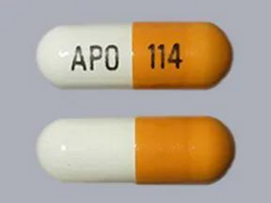 Closeup Image of Gabapentin 400 mg tablet