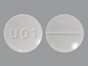 Closeup Image of Hydrocodone 5-325 mg tablet