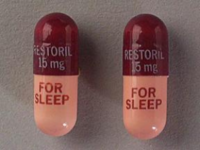 Closeup Image of Restoril 15mg tablet